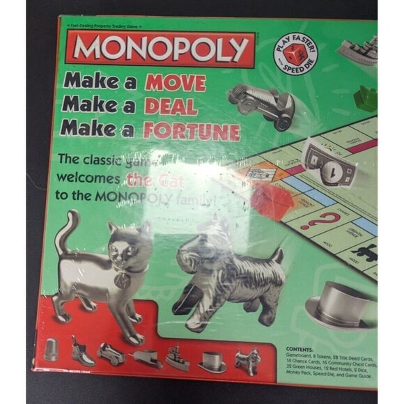 Monopoly Game Fast-Dealing Property Trading Game 8+ NEW - Picture 3 of 6